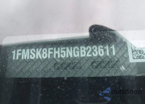 2022 Ford Explorer Limited z USA, uszkodzony, nr VIN 1FMSK8FH5NGB23611